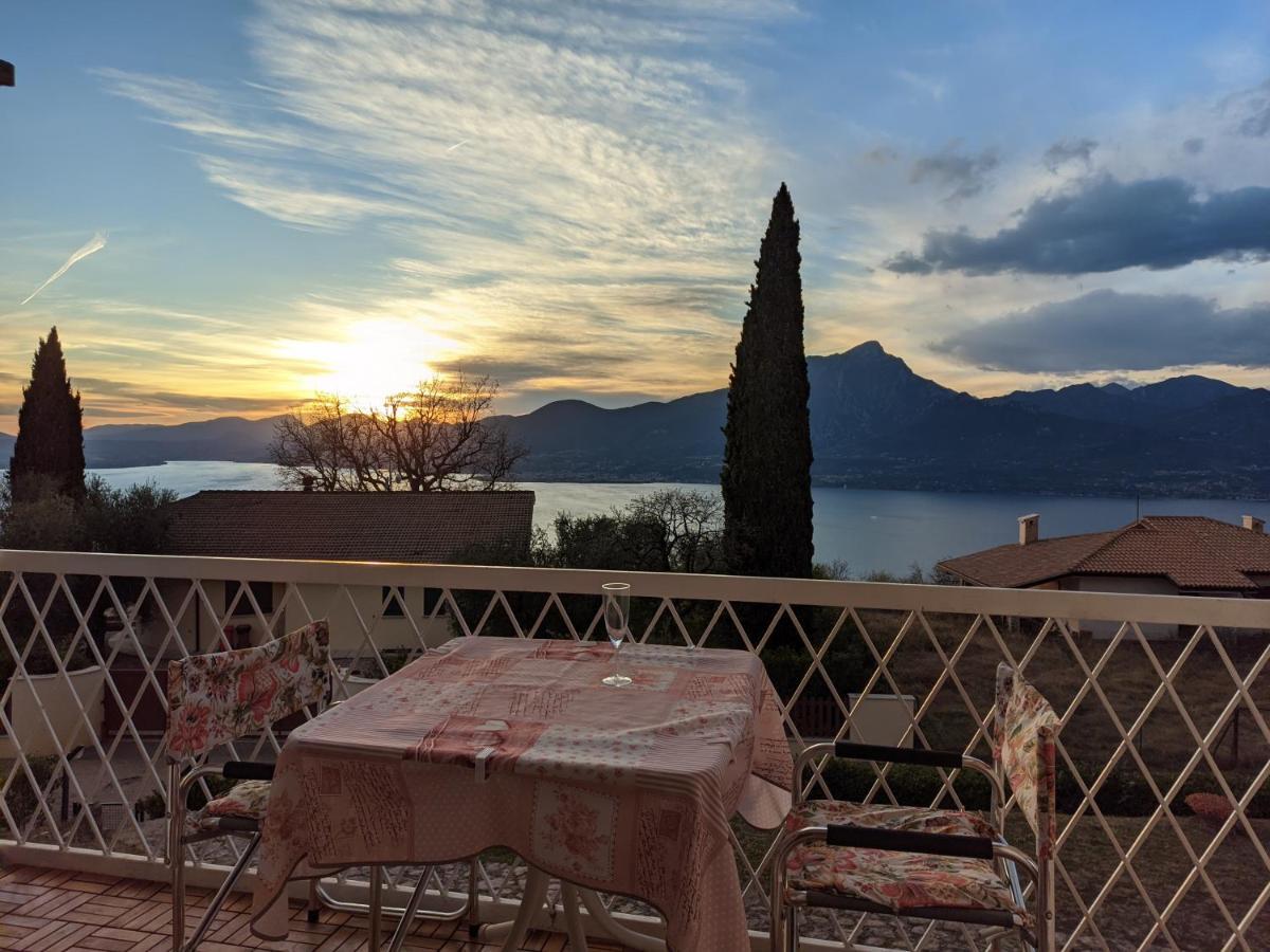 Garda Panoramic House Apartment Albisano Exterior photo