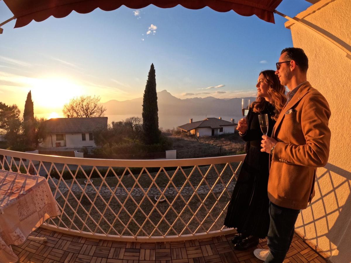 Garda Panoramic House Apartment Albisano Exterior photo