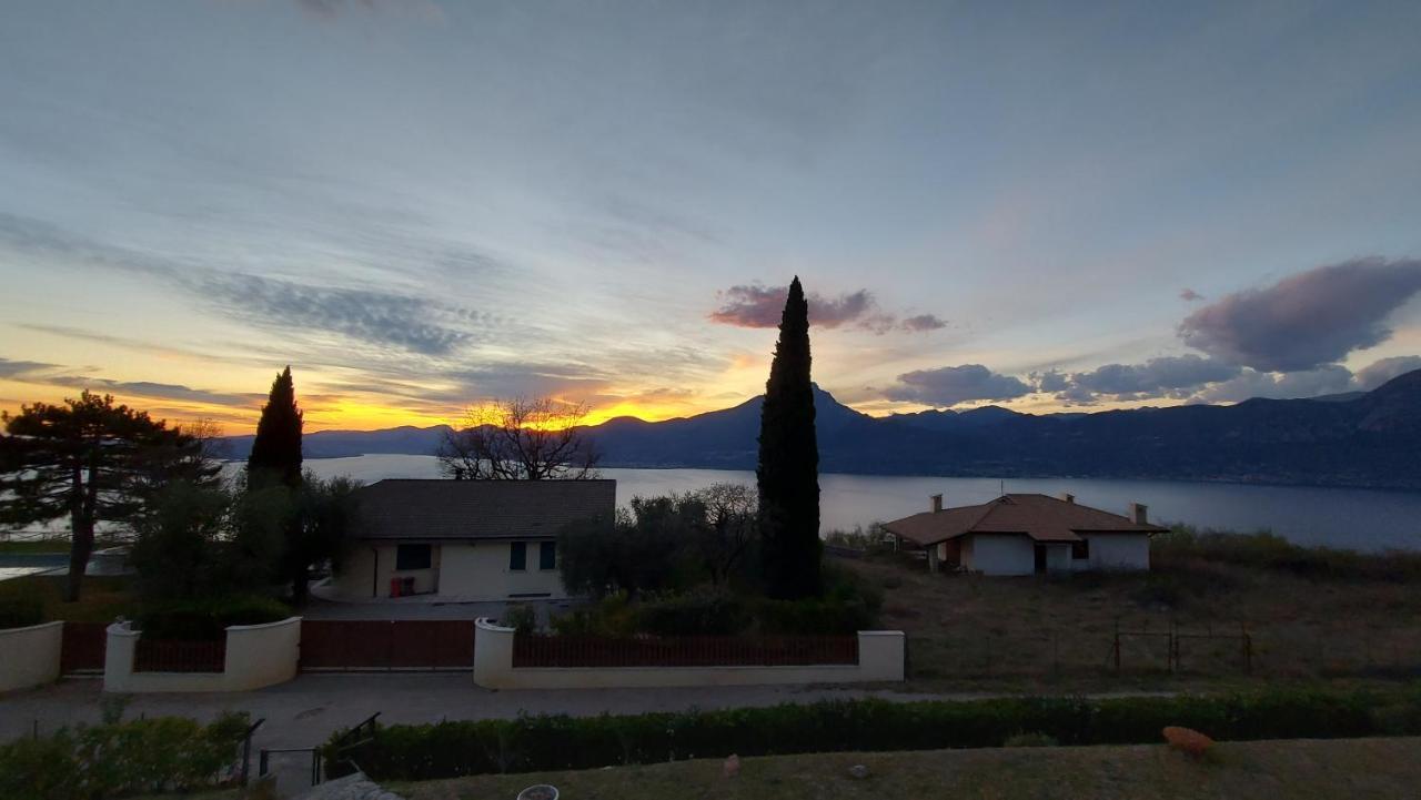 Garda Panoramic House Apartment Albisano Exterior photo