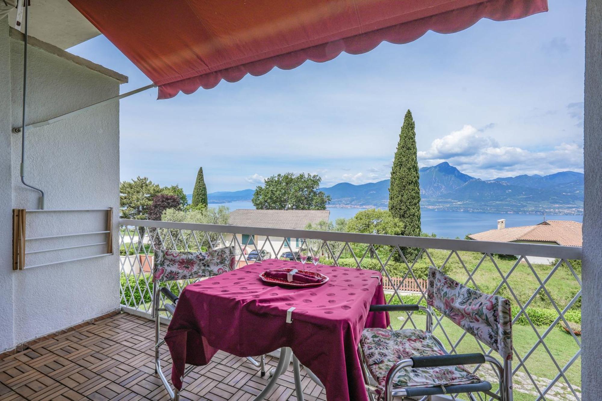 Garda Panoramic House Apartment Albisano Exterior photo