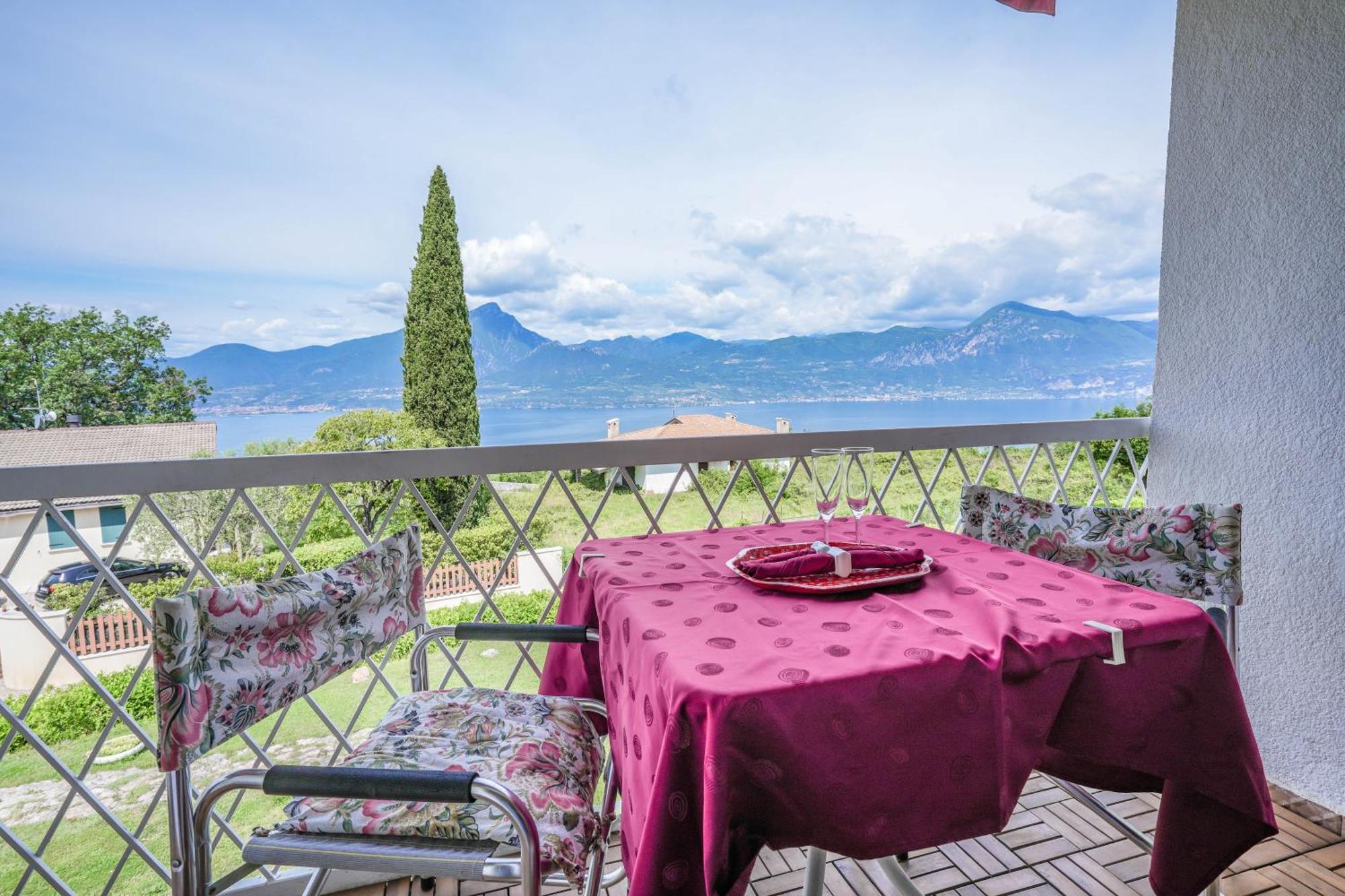 Garda Panoramic House Apartment Albisano Exterior photo