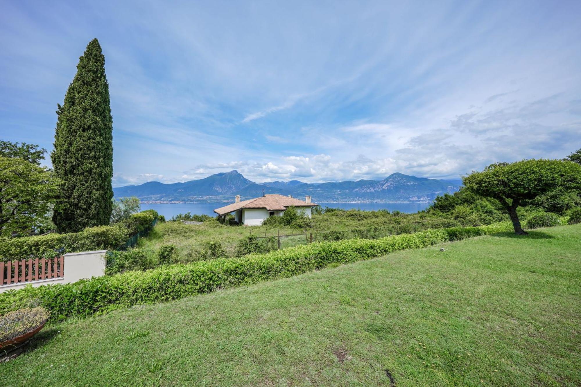 Garda Panoramic House Apartment Albisano Exterior photo